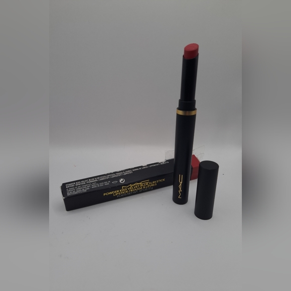 MAC Powder Kiss Velvet BLUR Slim Stick Lipstick #890 Wild Sumac~NIB - Picture 1 of 4